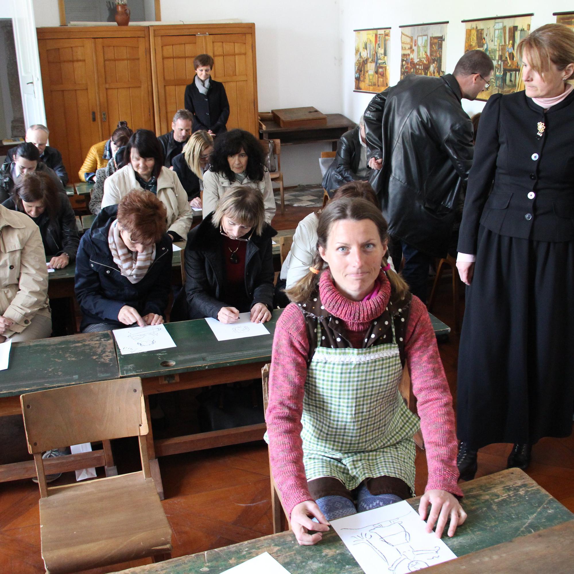 Tudi mentorji smo se potili v šolskih klopeh